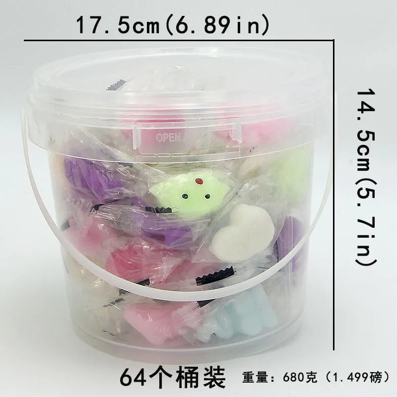 24 Barrel Squeezing Toy Flexible Glue Pressure Reduction Toy Doll Small Ball Ins Squeezing Toy Student Small Gift
