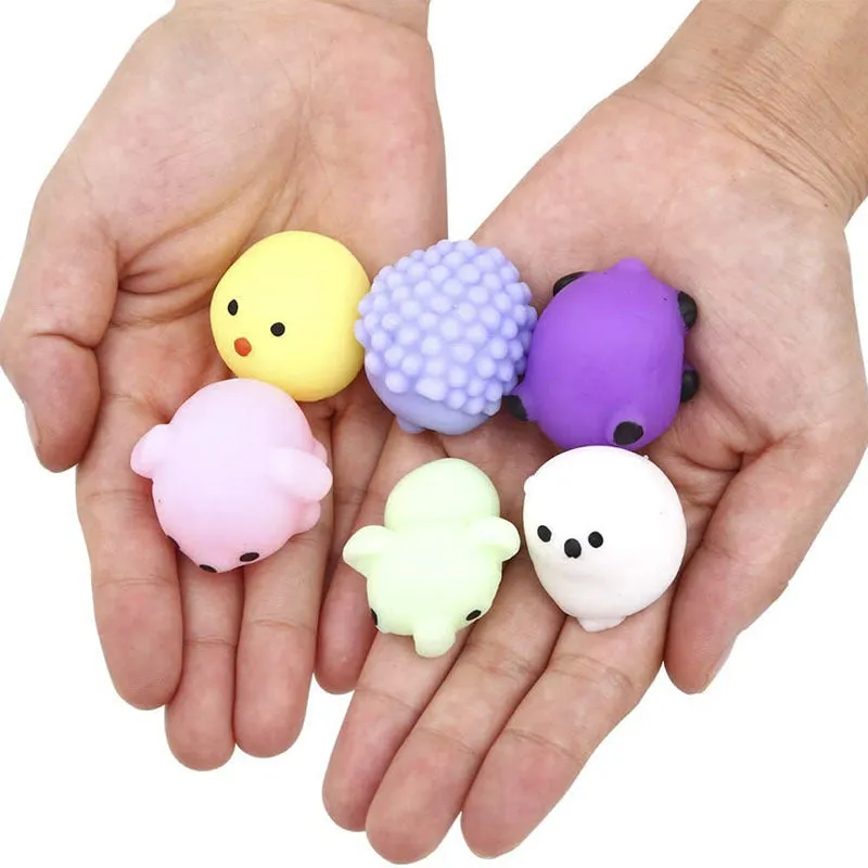 24 Barrel Squeezing Toy Flexible Glue Pressure Reduction Toy Doll Small Ball Ins Squeezing Toy Student Small Gift