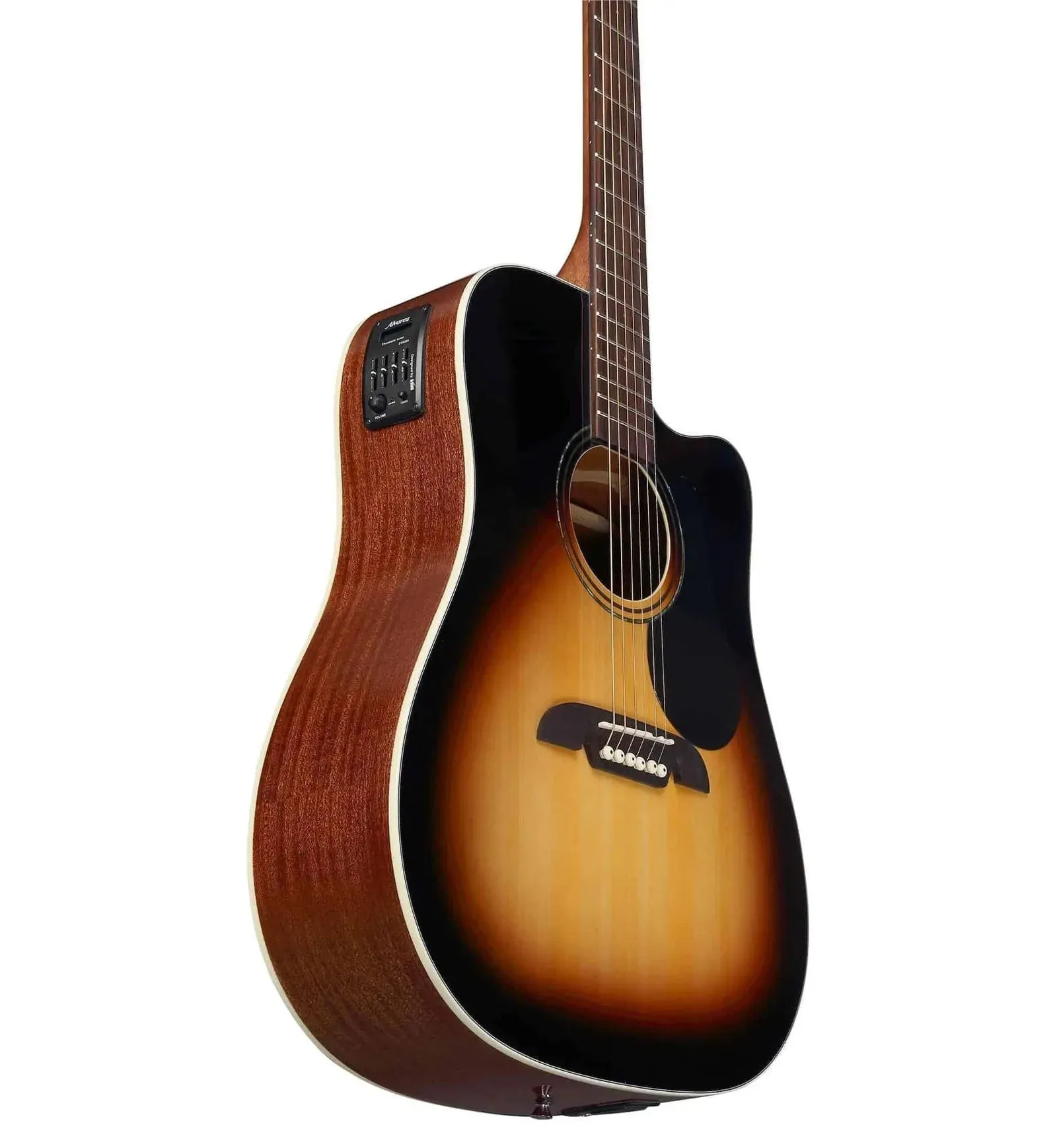 Alvarez - Regent Series - RD26CESB Dreadnought Size A/E Guitar C-Ay Sunburst