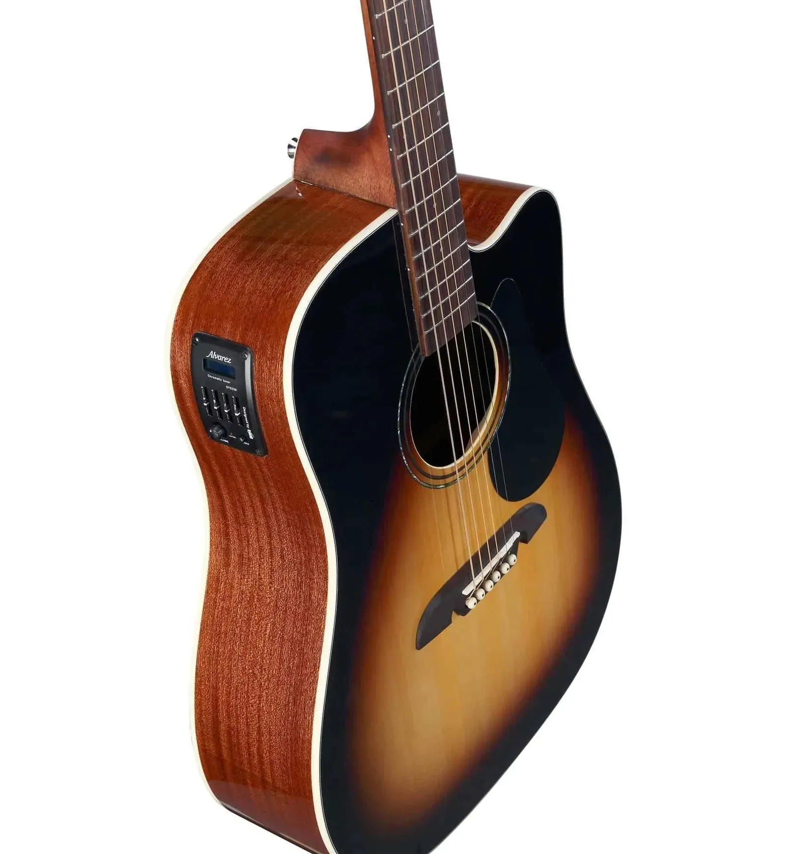 Alvarez - Regent Series - RD26CESB Dreadnought Size A/E Guitar C-Ay Sunburst