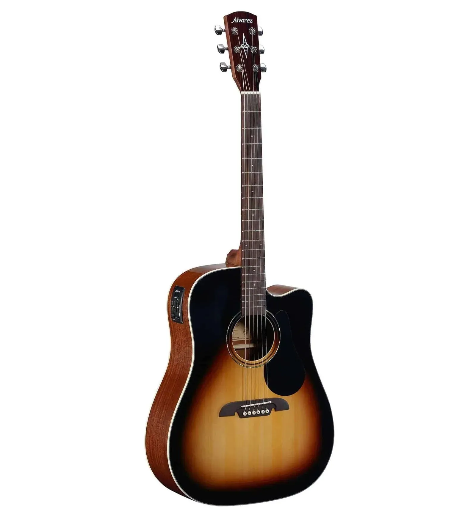 Alvarez - Regent Series - RD26CESB Dreadnought Size A/E Guitar C-Ay Sunburst
