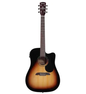 Alvarez - Regent Series - RD26CESB Dreadnought Size A/E Guitar C-Ay Sunburst