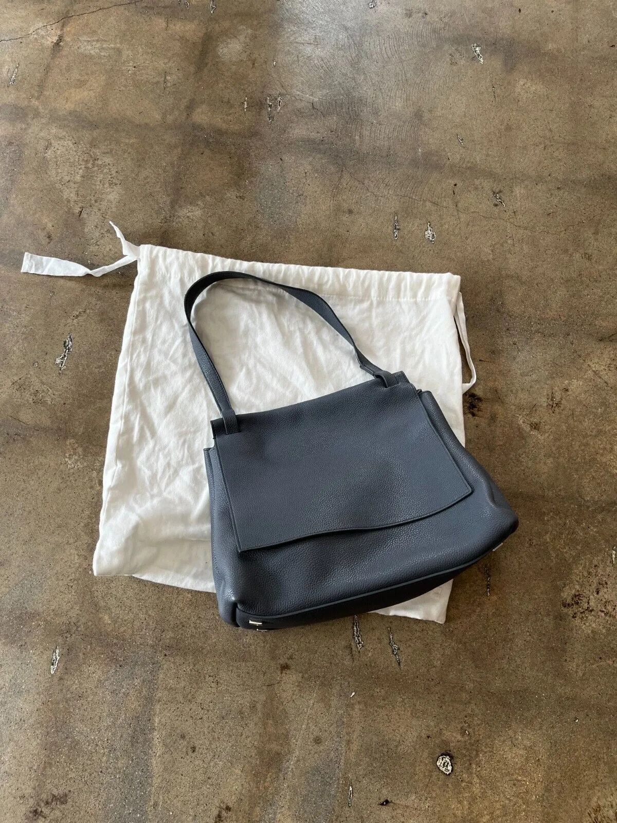 CHROME BLUE SIDEKICK PURSE