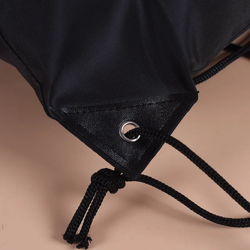 Custom Polyester Cloth Student Rope Bag
