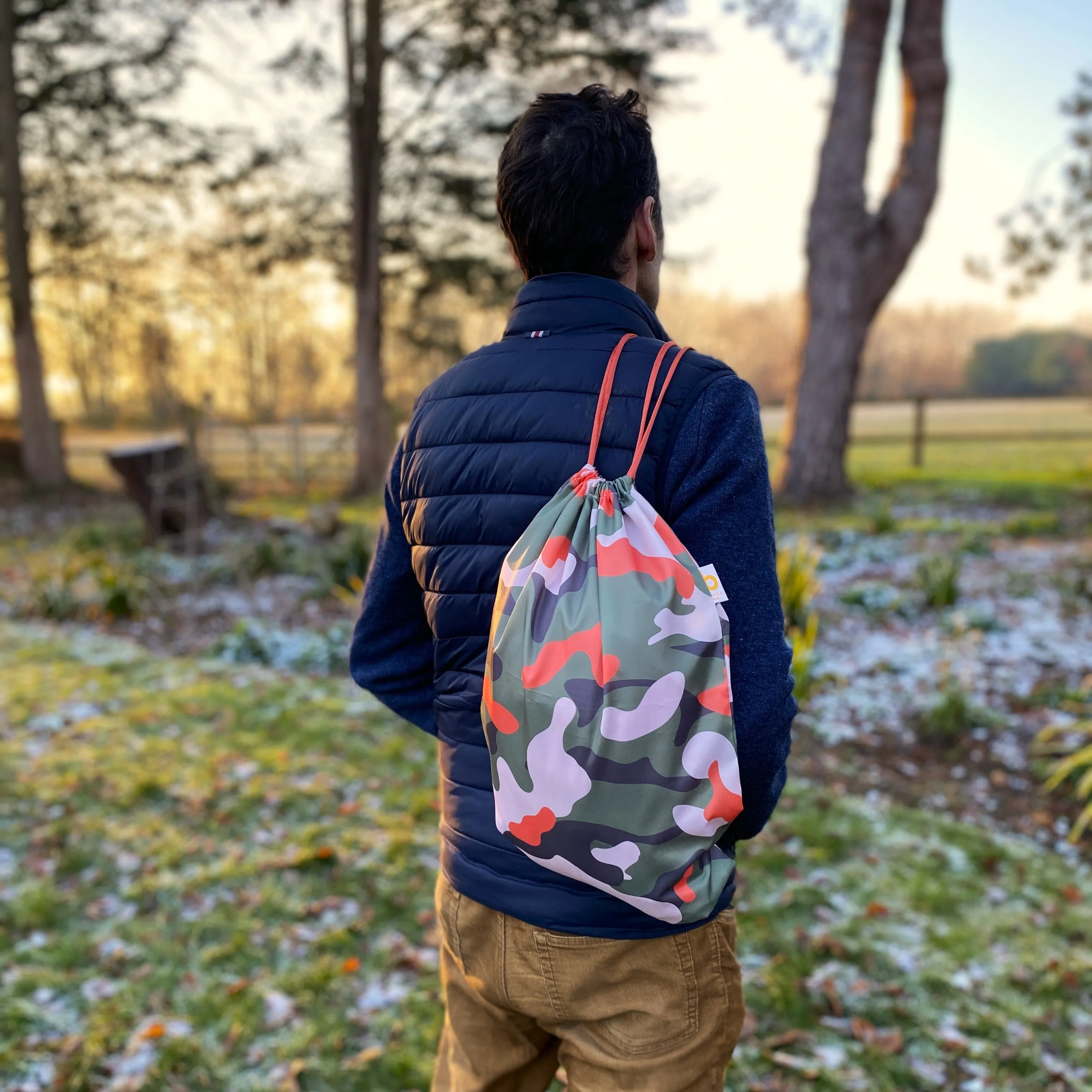 Drawstring Bag - KHAKI CAMO