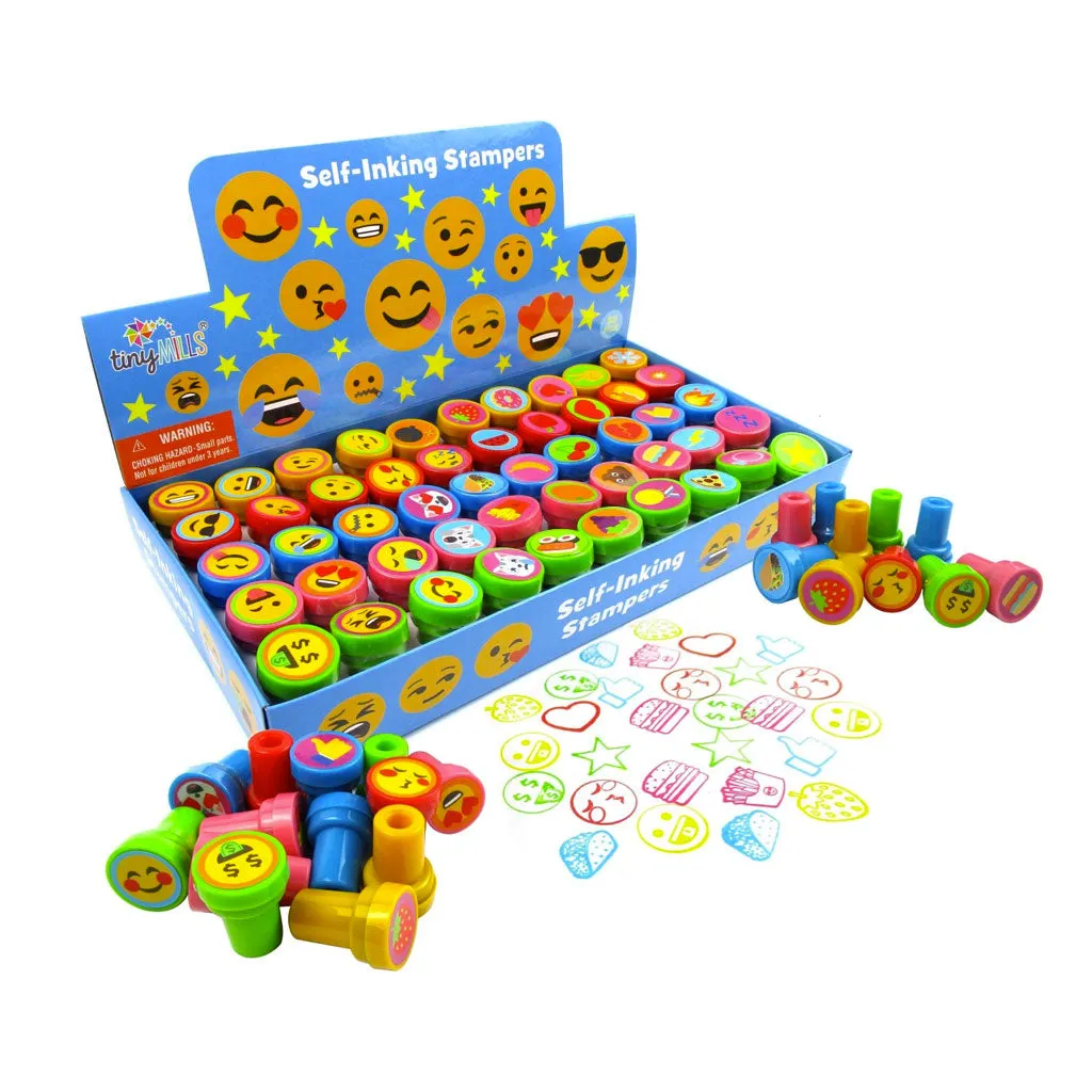 Emoji Assorted Stampers for Kids - 50 Pcs