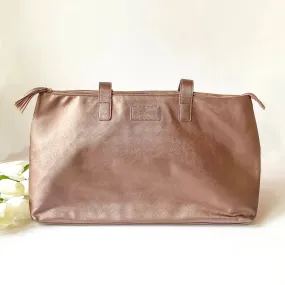 Hollis | Slumber Party Overnighter in Metallic Mocha