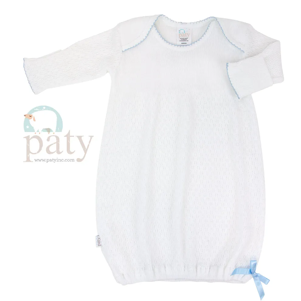 Paty Lap Shoulder Gown