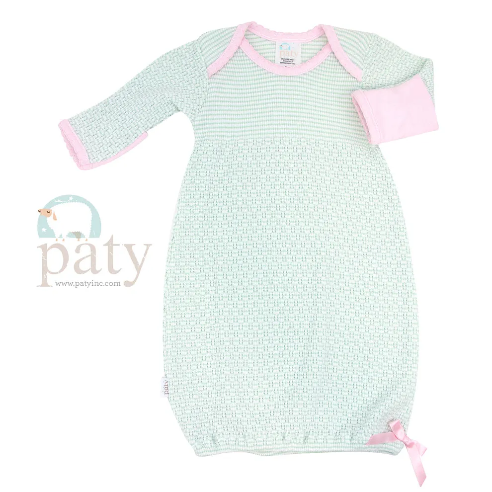 Paty Lap Shoulder Gown