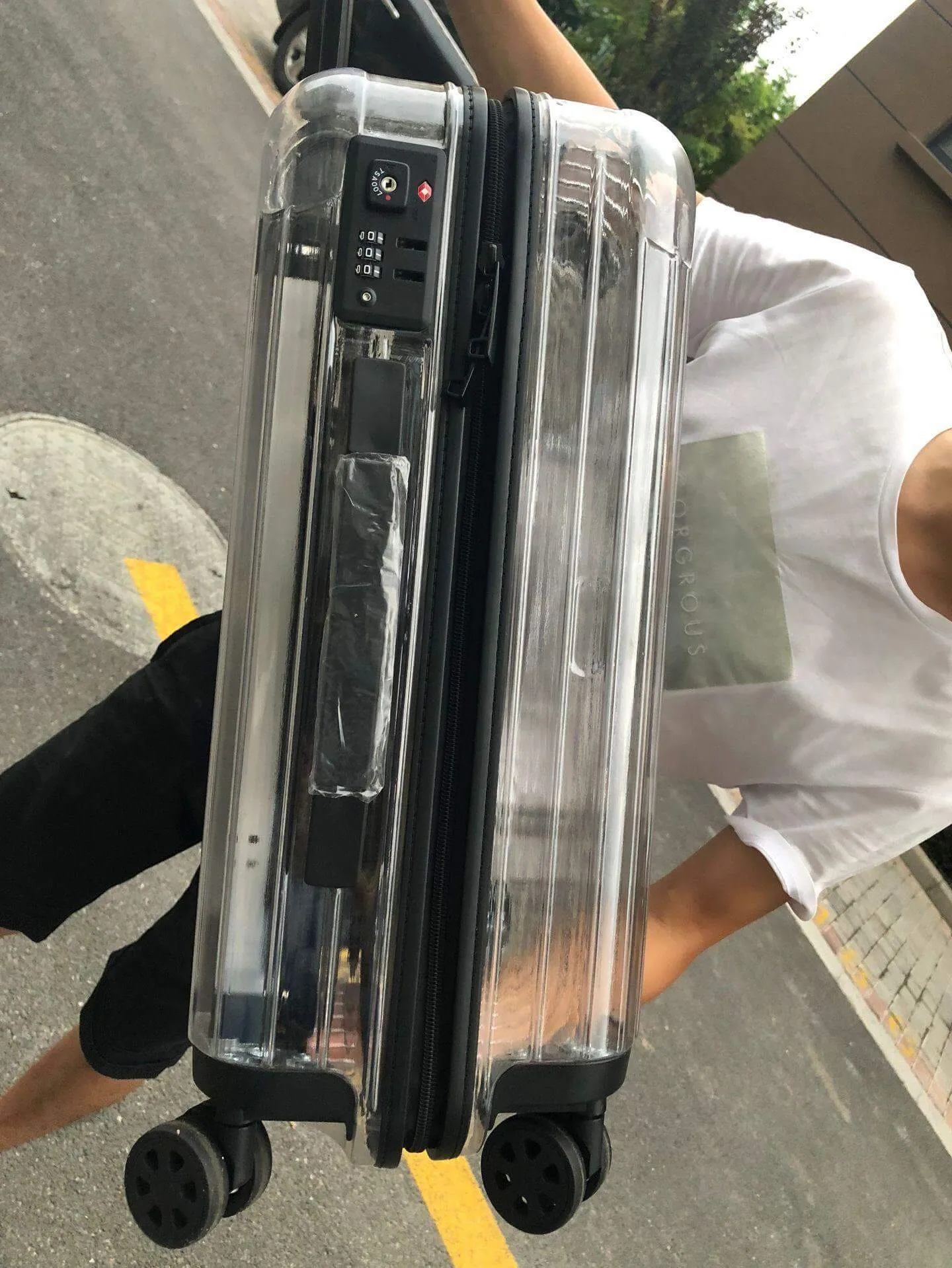 Transparent Traveler Luggage