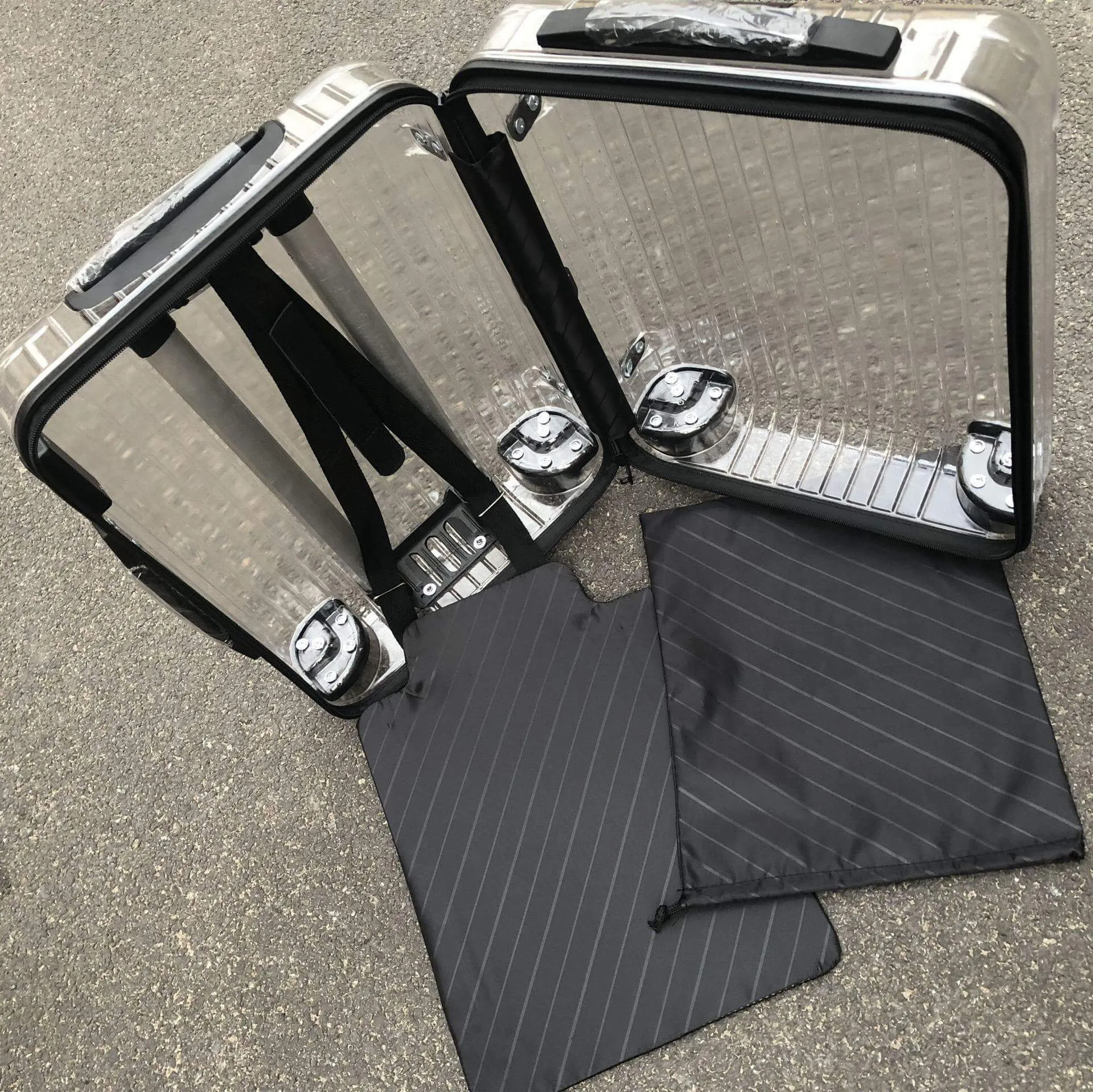 Transparent Traveler Luggage