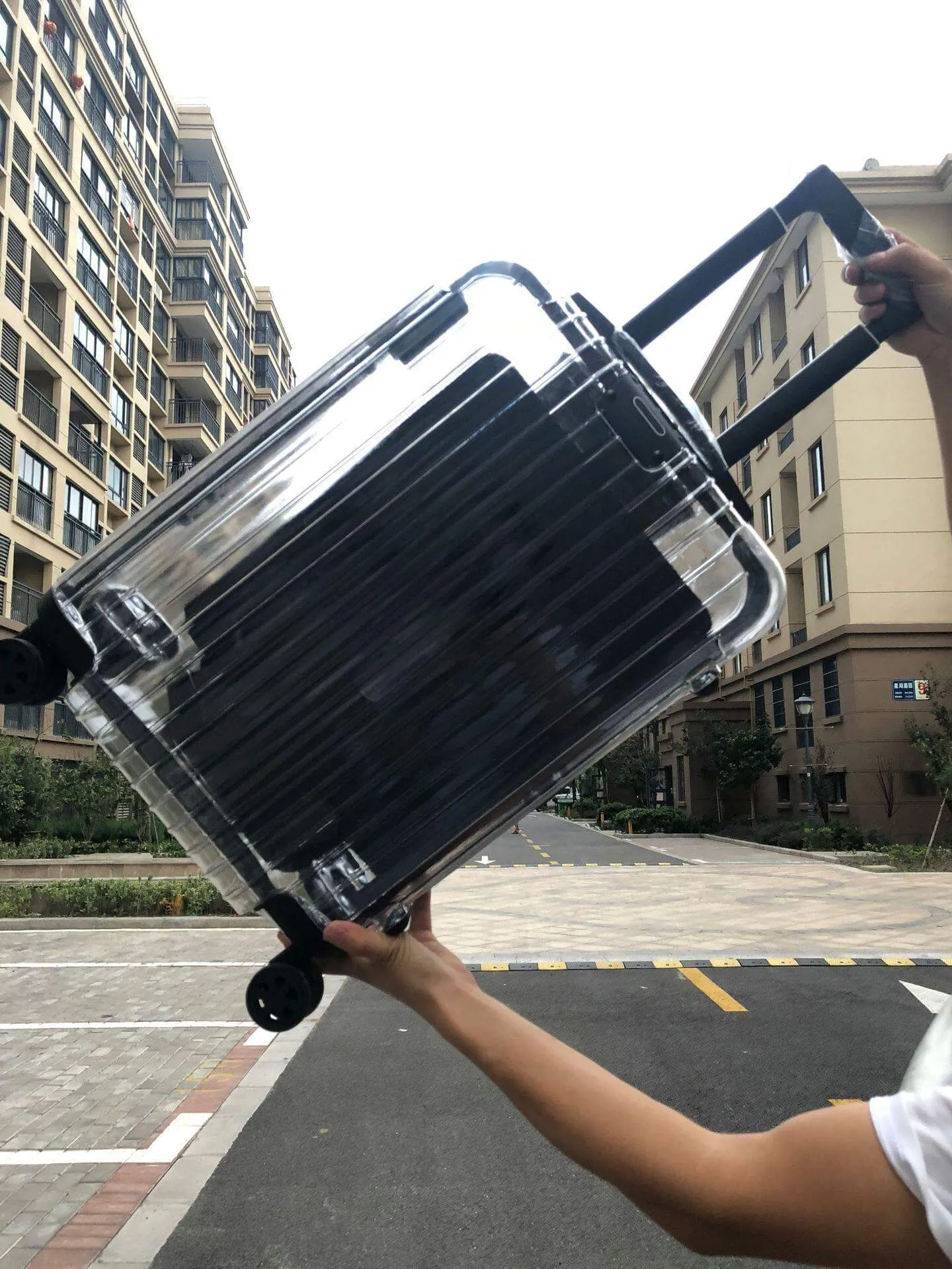 Transparent Traveler Luggage