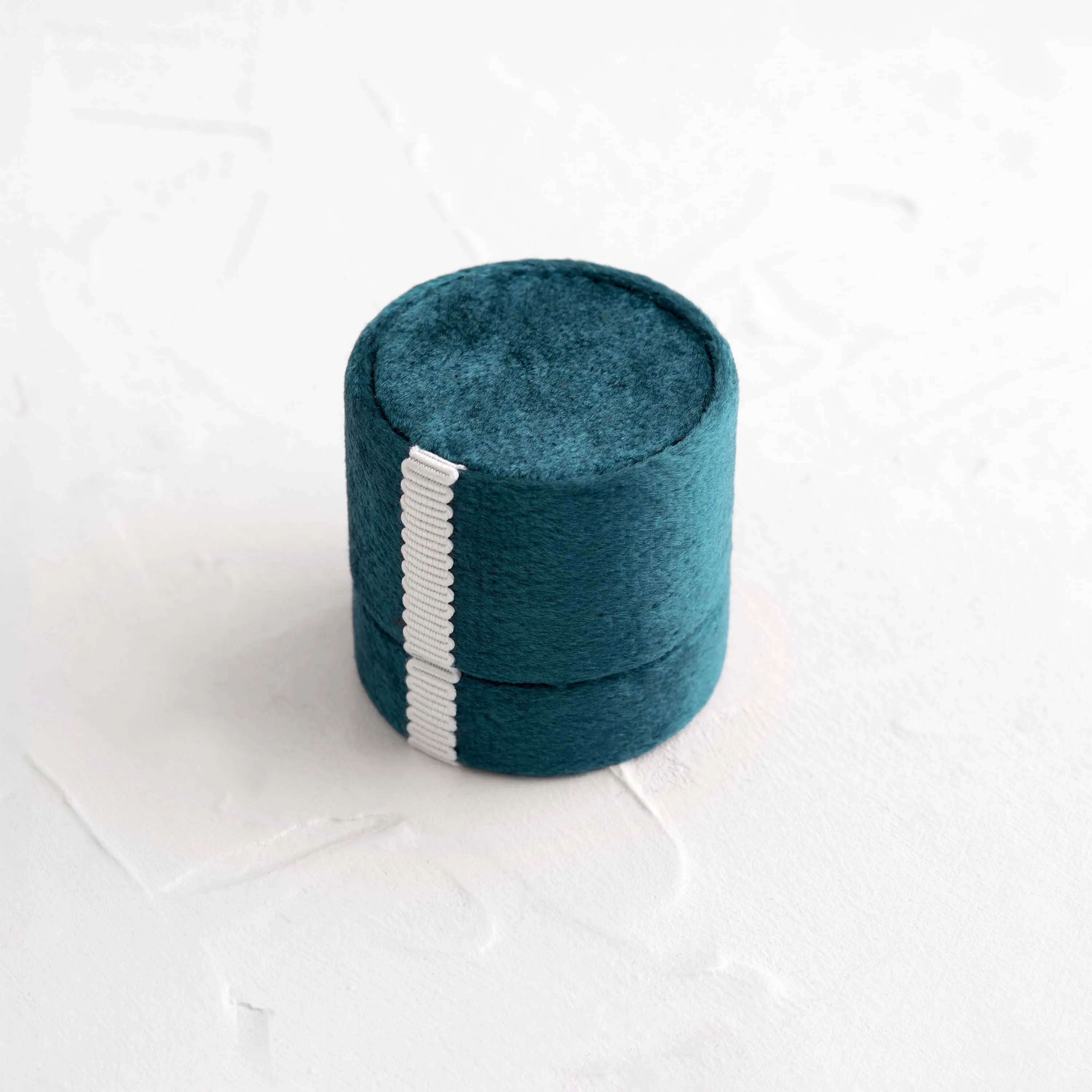 Velvet Ring Box - Teal