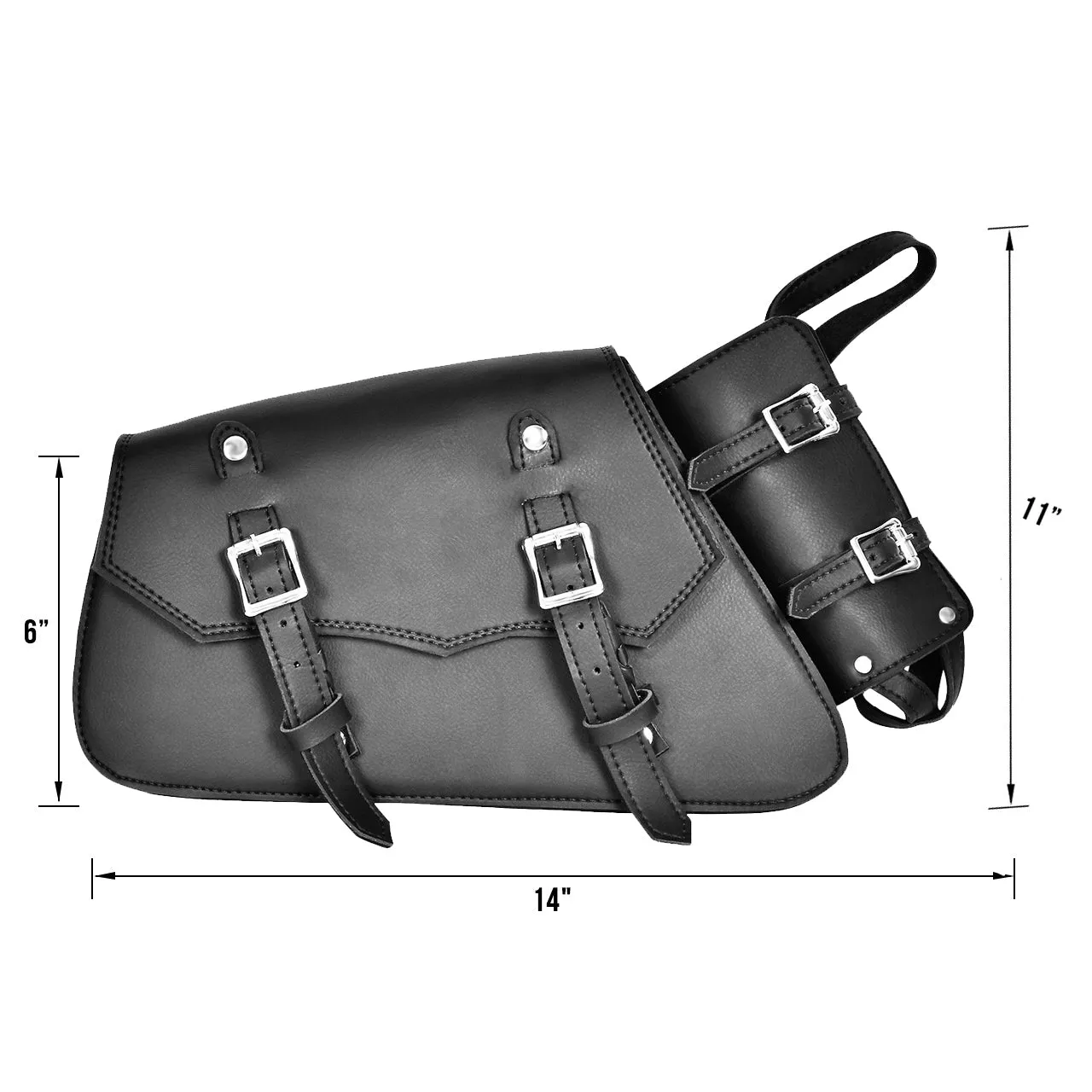 VS151R Swing Arm Bag Right Side with Water Bottle Holder